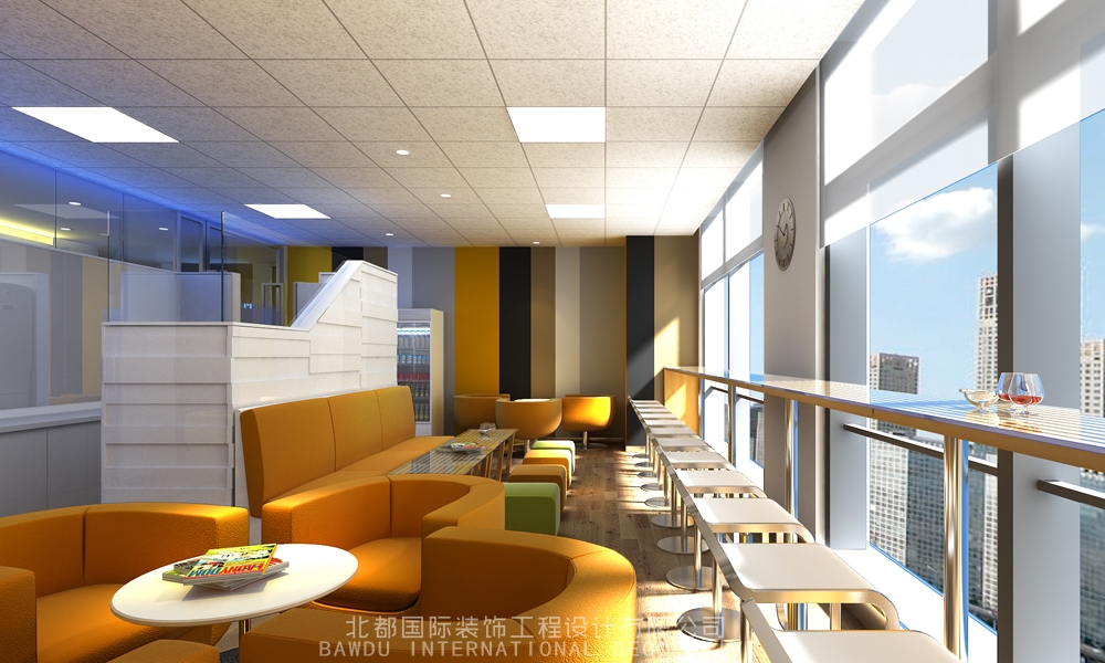 北京CBD办公空间设计案例图片