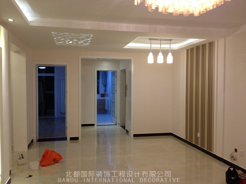 北京装修朝阳区新纪家园二居室装修完工验收阶段