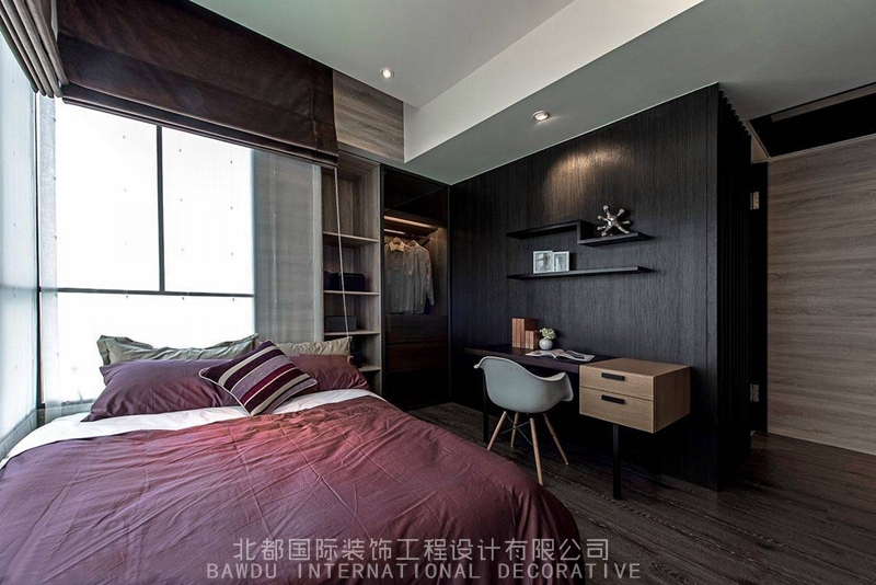 2016后现代家装卧室效果图