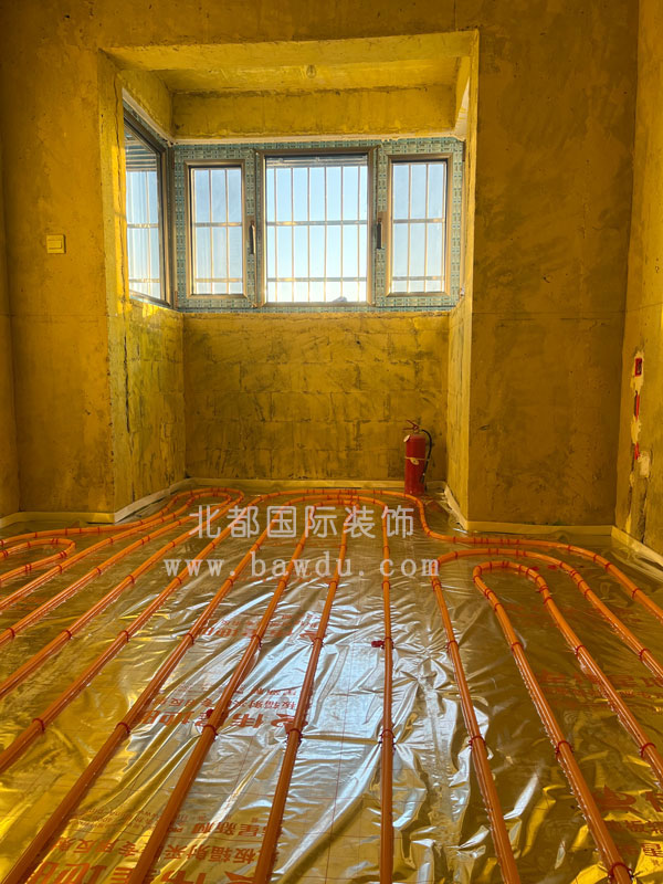 北京二手房装修地暖铺设